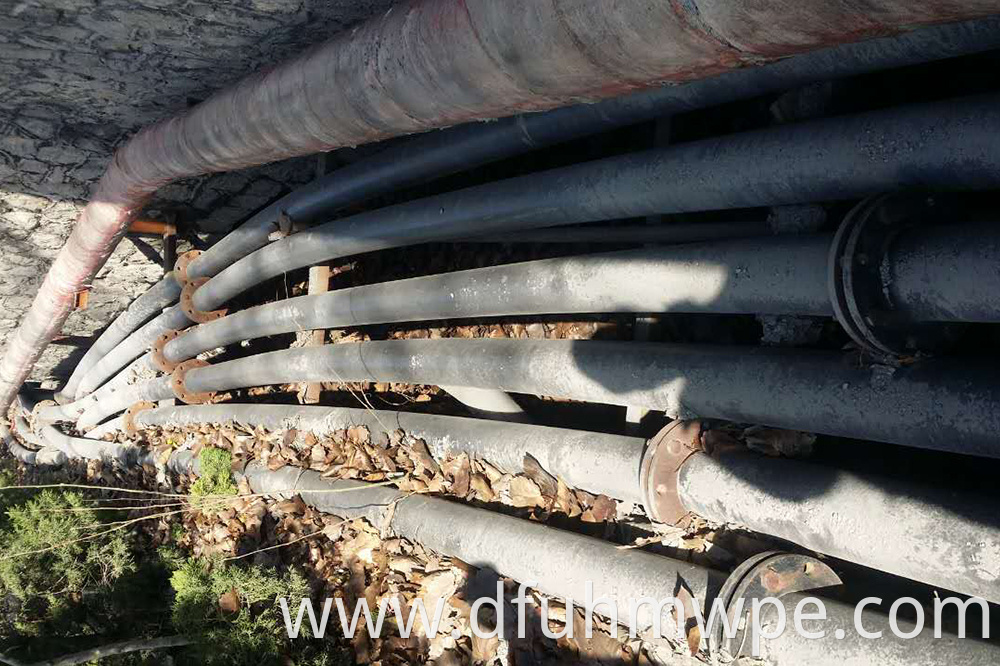 Large Diameter Black UHMWPE Pipe